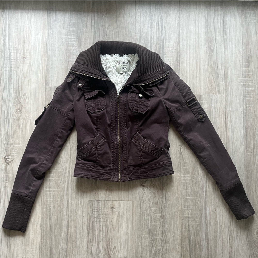 Guess Dark Brown Jacket